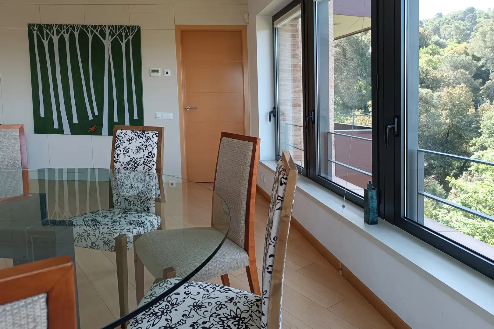 Esszimmer von Haus oder Chalet zum Verkauf in Sant Cugat del Vallès mit Klimaanlage, Heizung und Privatgarten