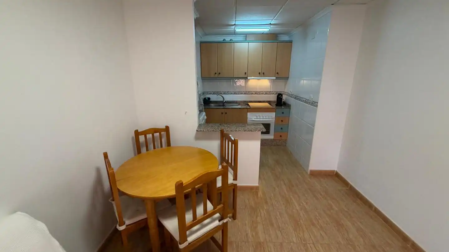 Cocina de Apartamento en venta en La Manga del Mar Menor con Aire acondicionado, Terraza y Piscina