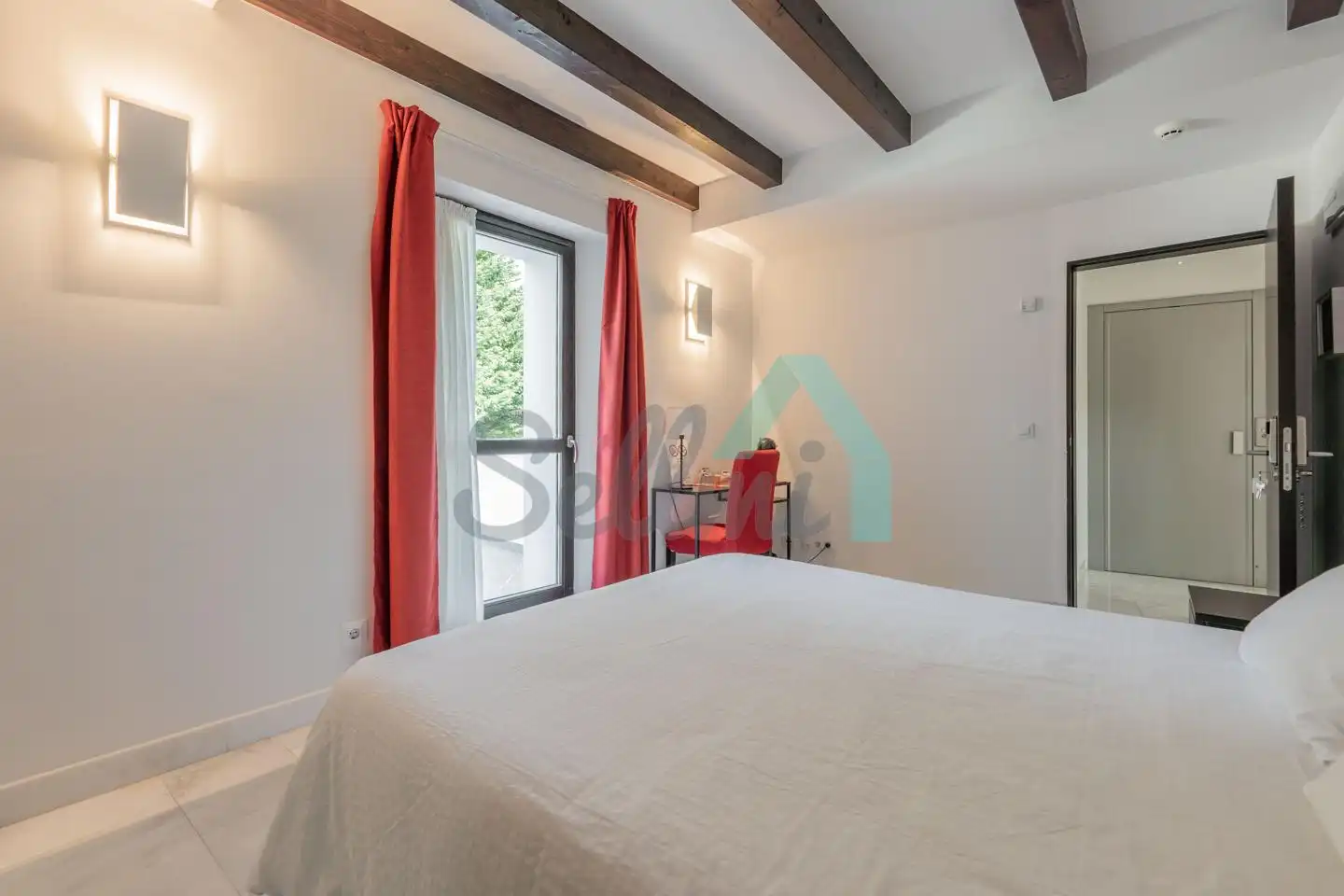 Dormitori de Casa o xalet en venda en Valdés - Luarca amb Calefacció, Jardí privat i Terrassa