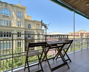 Terrace of Flat for sale in  Granada Capital  with Heating, Parquet flooring and Terrace