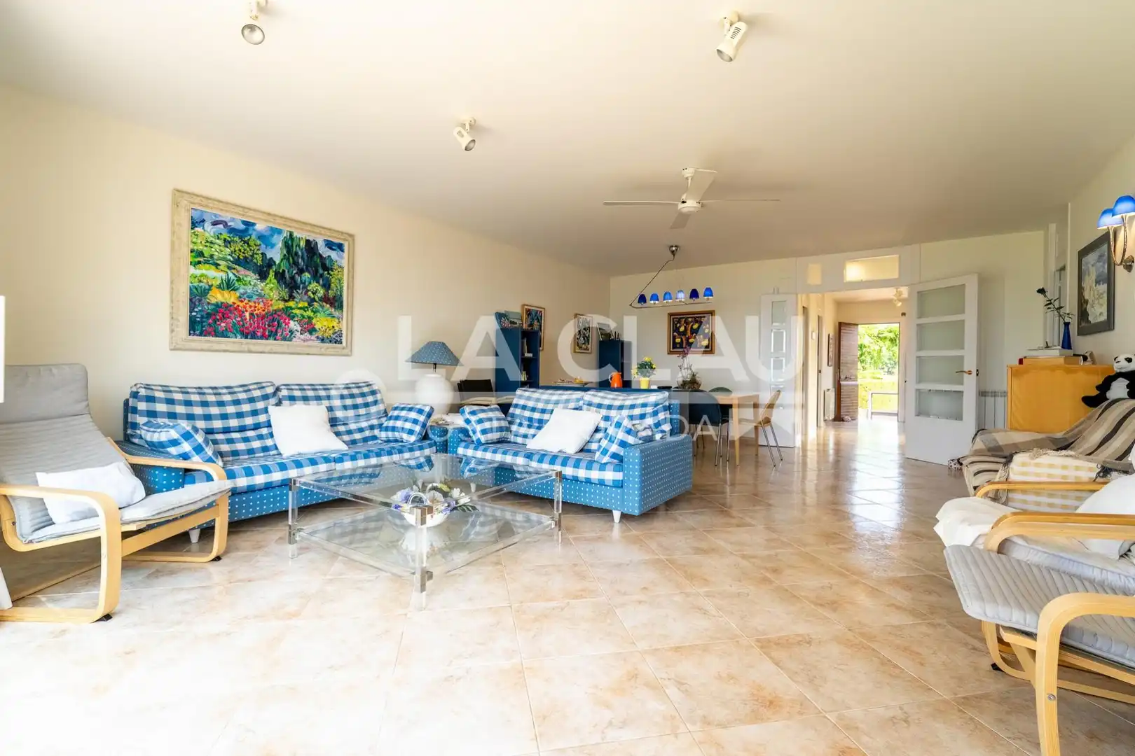 Sala de estar de Casa adosada en venta en Altafulla con Calefacción y Jardín privado