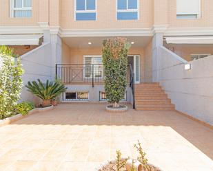 Exterior view of Single-family semi-detached for sale in Sagunto / Sagunt  with Air Conditioner and Terrace