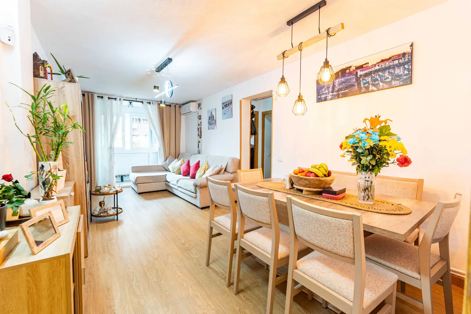 Sala de estar de Piso en venta en Móstoles con Aire acondicionado, Calefacción y Terraza
