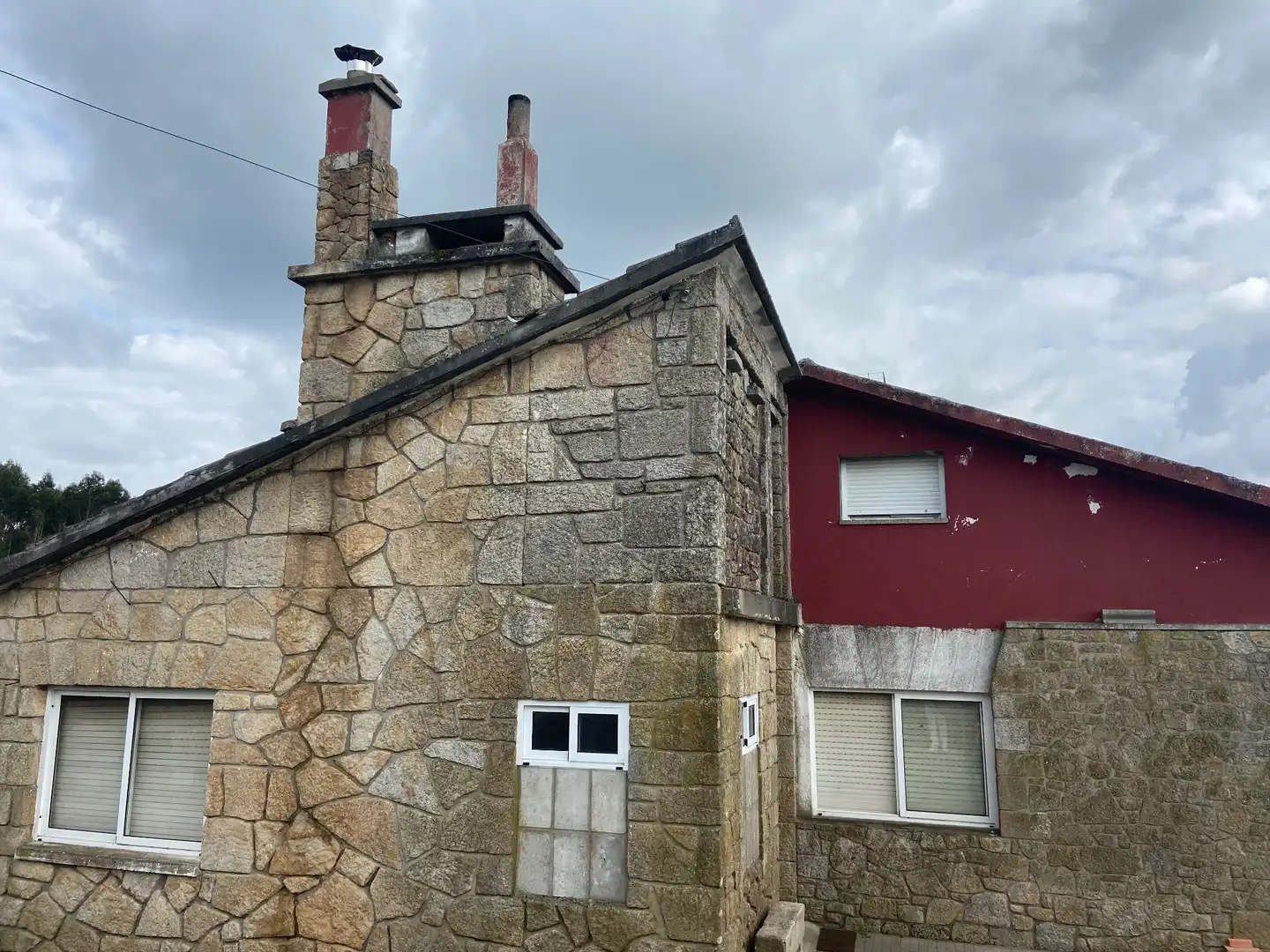 Vista exterior de Casa o xalet en venda en Lalín