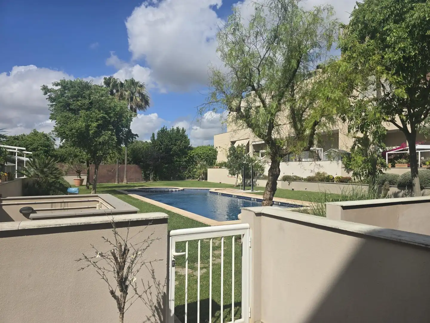 Piscina de Planta baixa en venda en Inca amb Aire condicionat, Jardí privat i Terrassa
