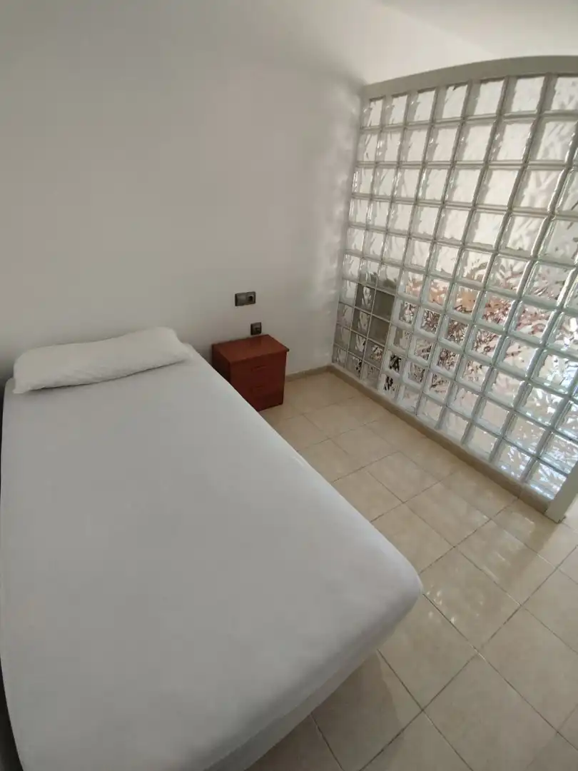 Bedroom of Flat for rent in Vícar  with Air Conditioner, Terrace and Furnished