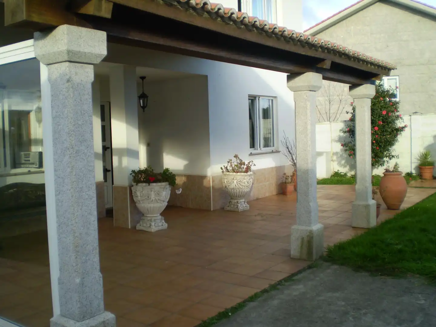Terrace of Houses for rent in Mugardos  with Heating, Private garden and Parquet flooring