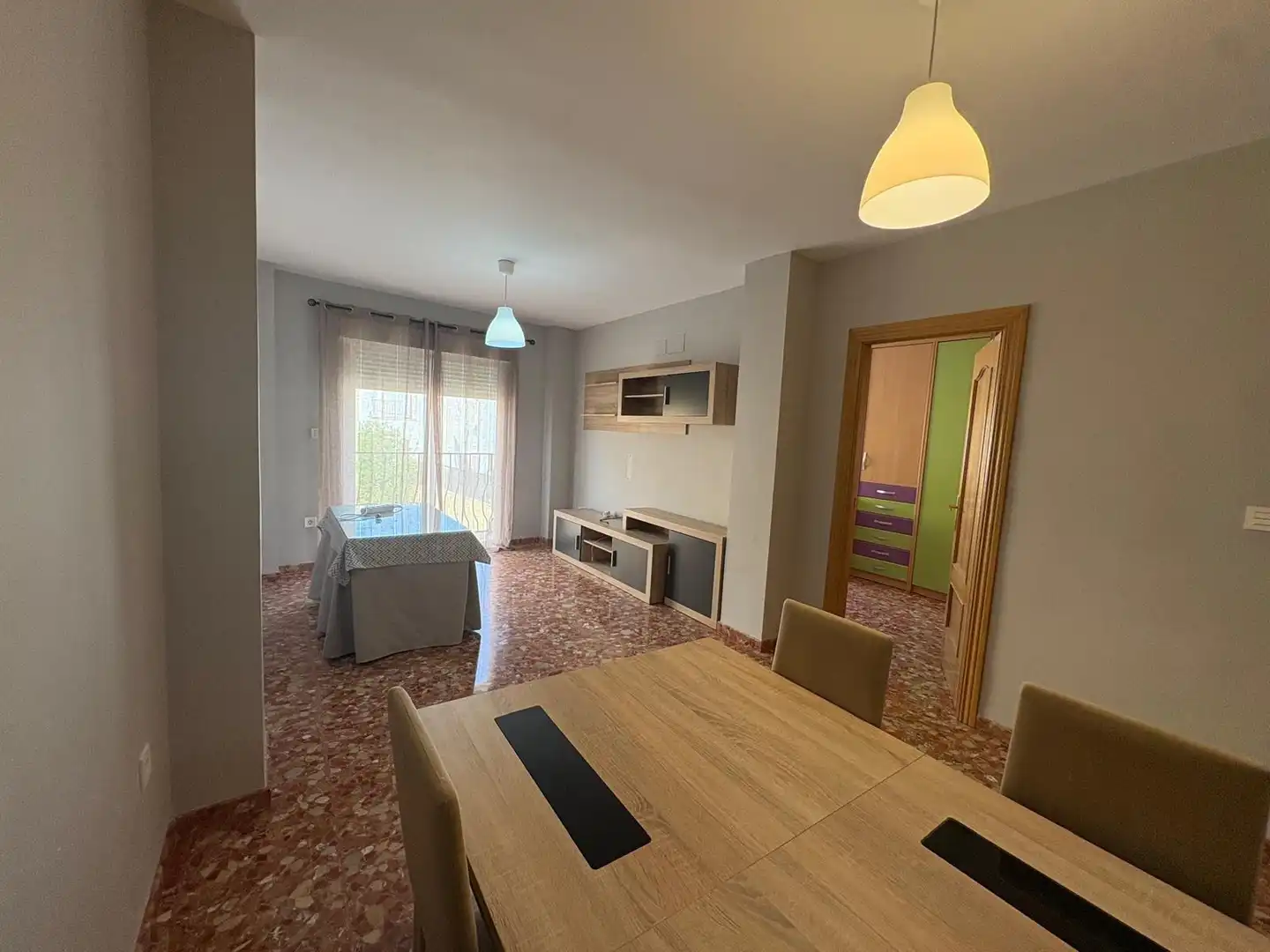 Dining room of Flat for rent in Las Gabias  with Furnished and Balcony