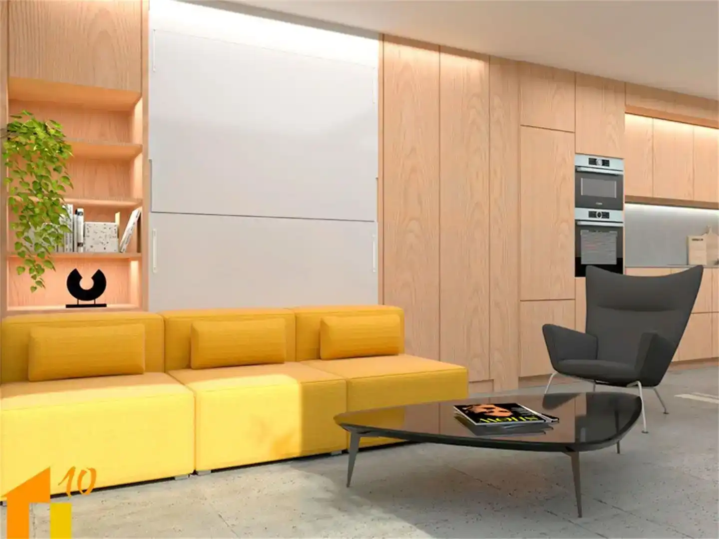 Sala d'estar de Loft en venda en Lerma