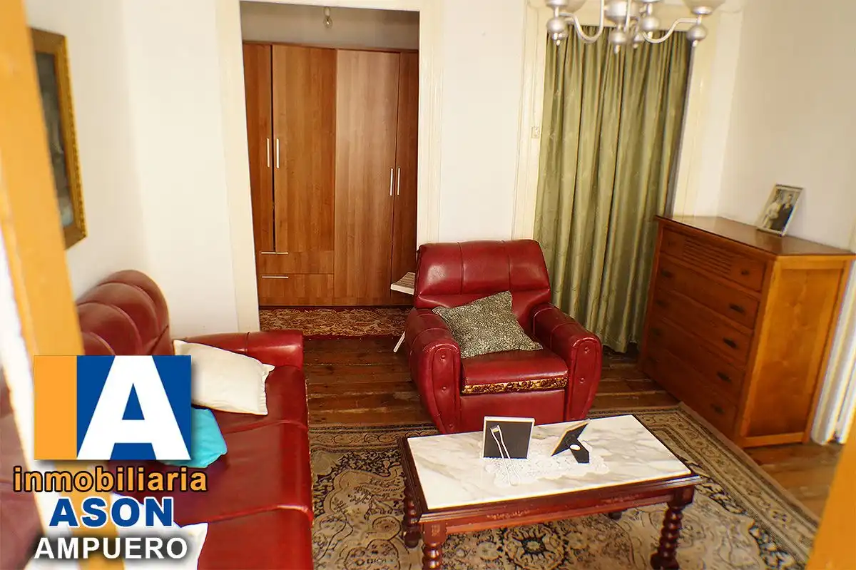 Sala de estar de Casa adosada en venta en Ampuero con Jardín privado y Balcón