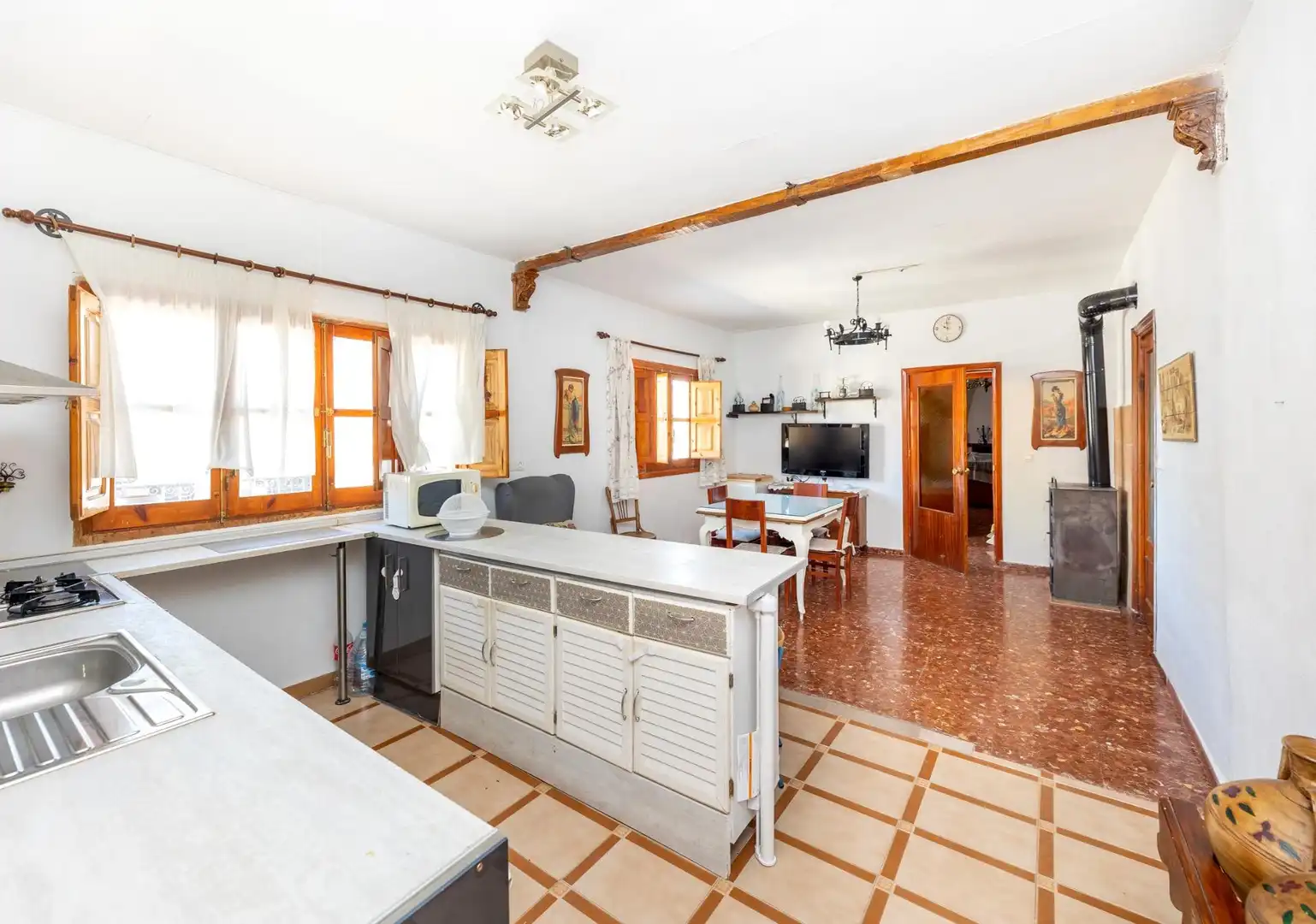 Cocina de Casa o chalet en venta en Deifontes, Granada