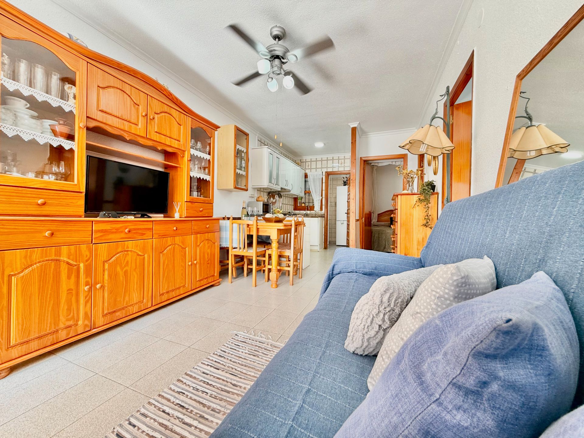 Living room of House or chalet for sale in San Pedro del Pinatar  with Air Conditioner, Private garden and Terrace