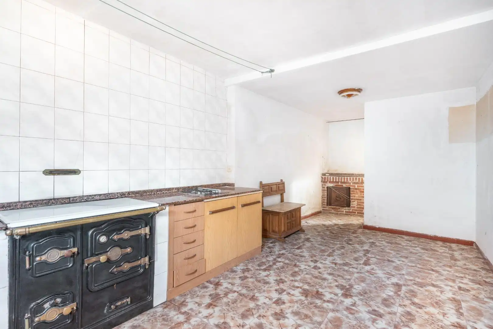 Kitchen of Houses for sale in Aller  with Private garden and Storage room