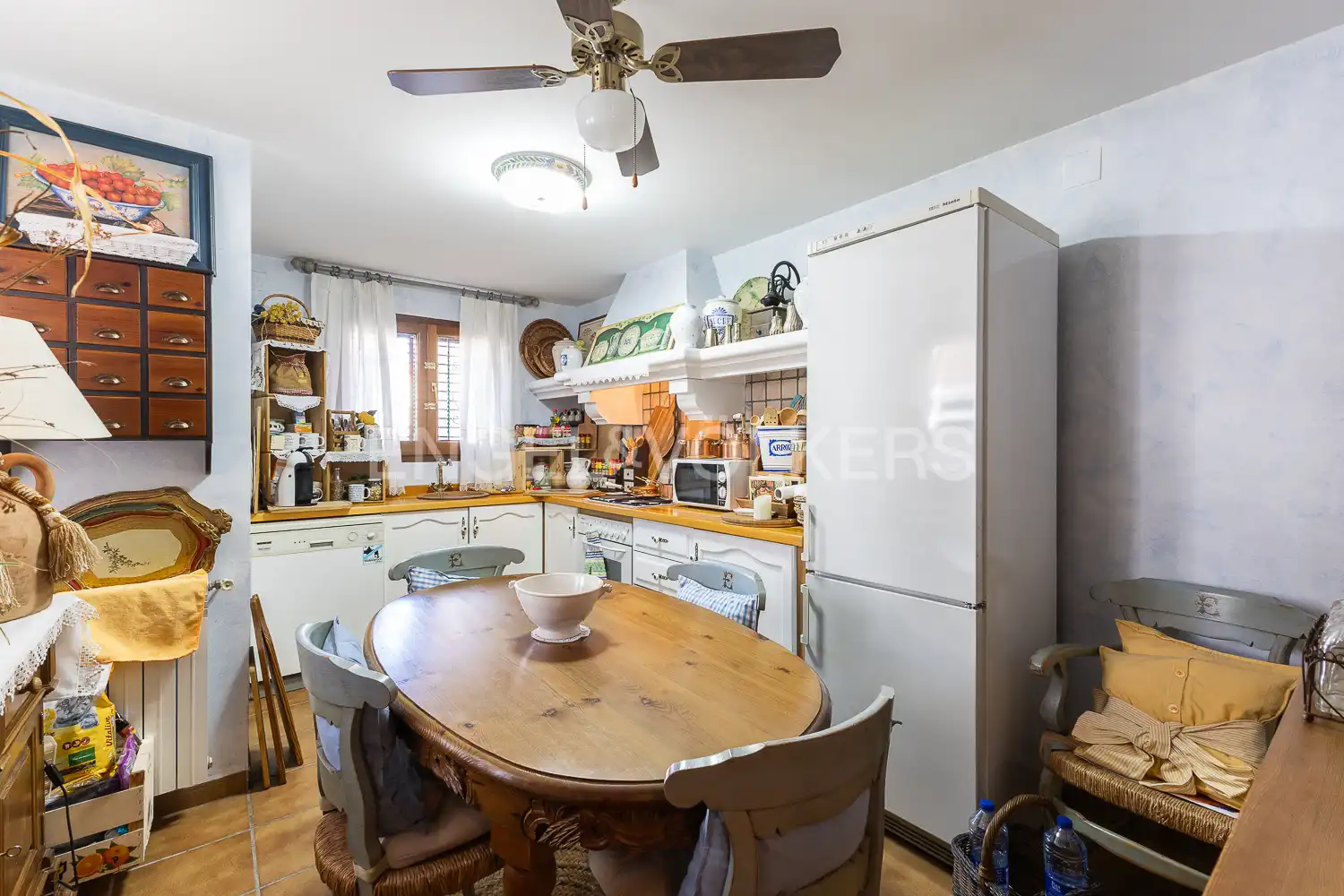 Cocina de Casa adosada en venta en Viver con Calefacción, Terraza y Amueblado