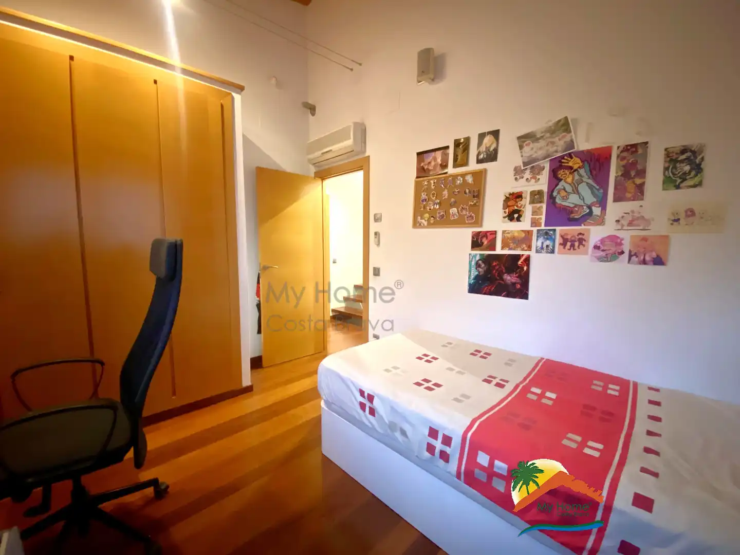 Bedroom of Houses for sale in Blanes  with Air Conditioner, Heating and Private garden