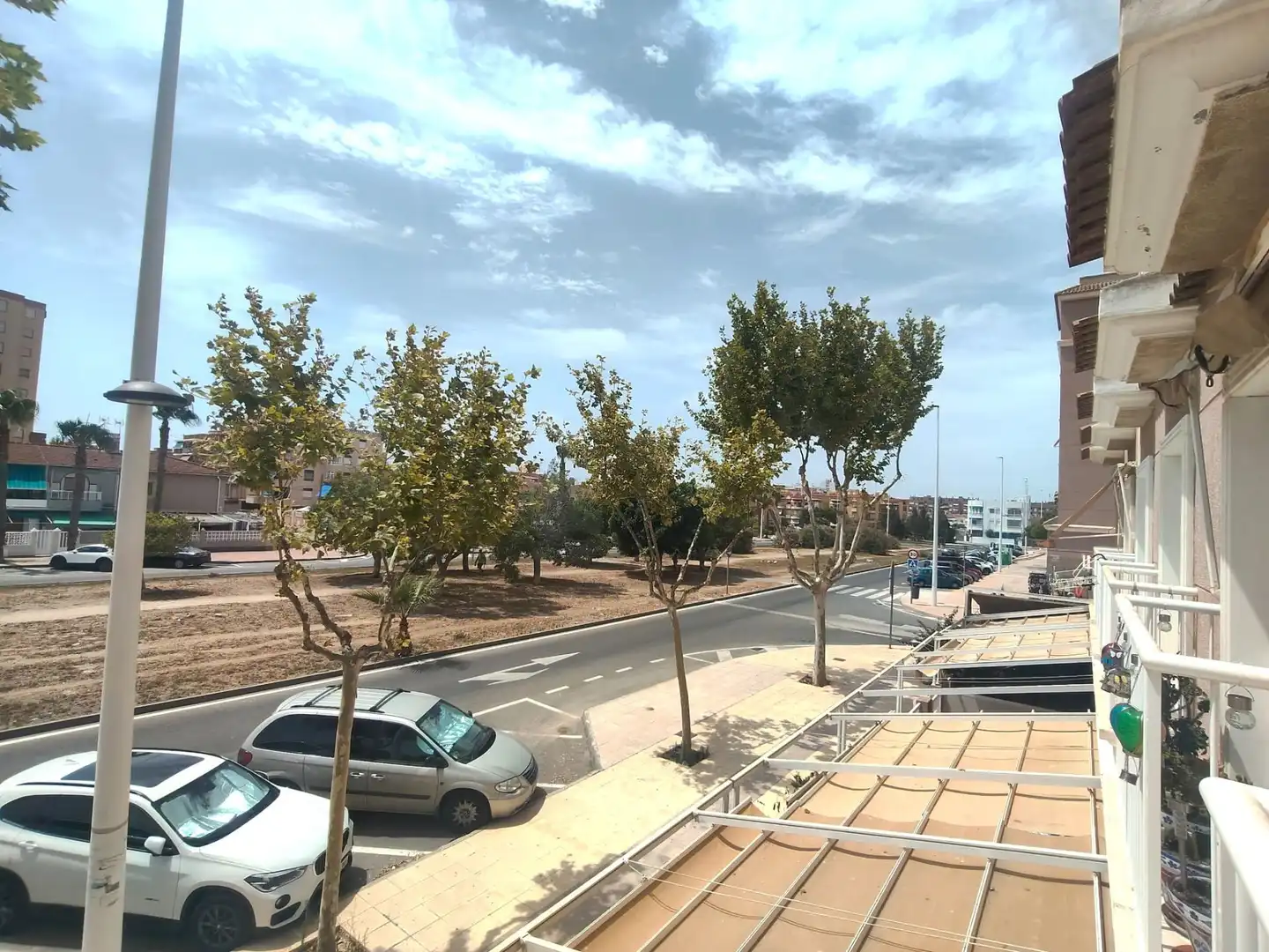 Außenansicht von Maisonette zum Verkauf in Santa Pola mit Klimaanlage, Heizung und Privatgarten
