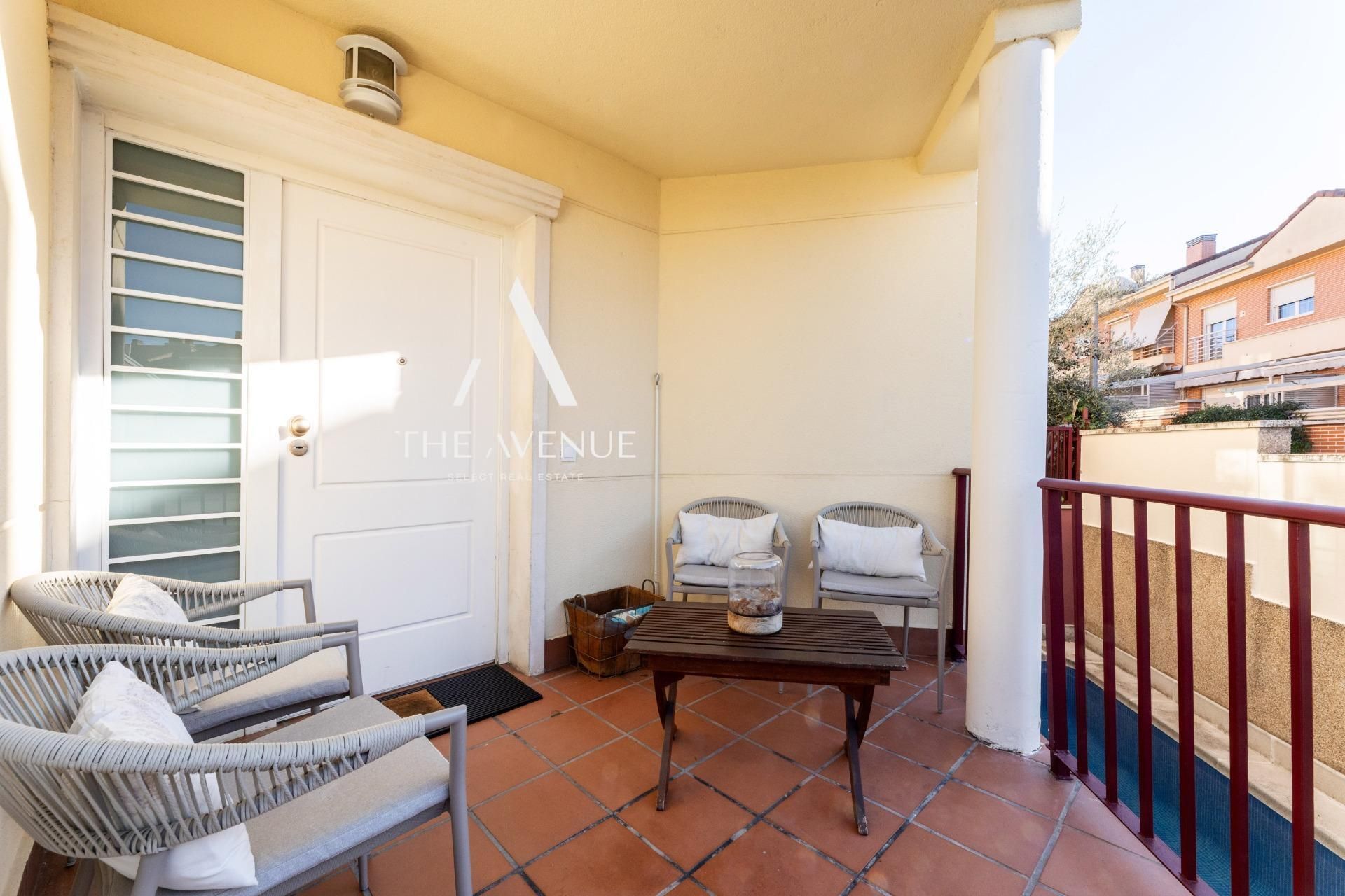 Terrassa de Casa adosada en venda en  Madrid Capital