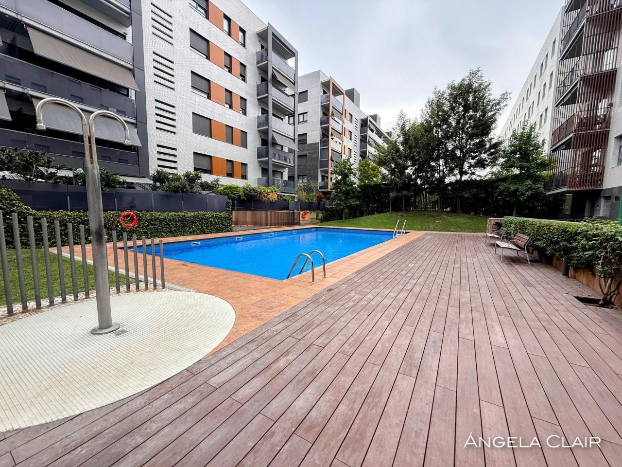 Swimming pool of Attic for sale in Sant Feliu de Llobregat  with Heating, Parquet flooring and Terrace