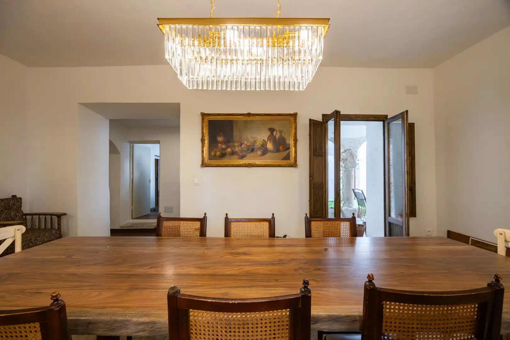 Comedor de Casa o chalet en venta en El Puente del Arzobispo con Aire acondicionado, Calefacción y Jardín privado