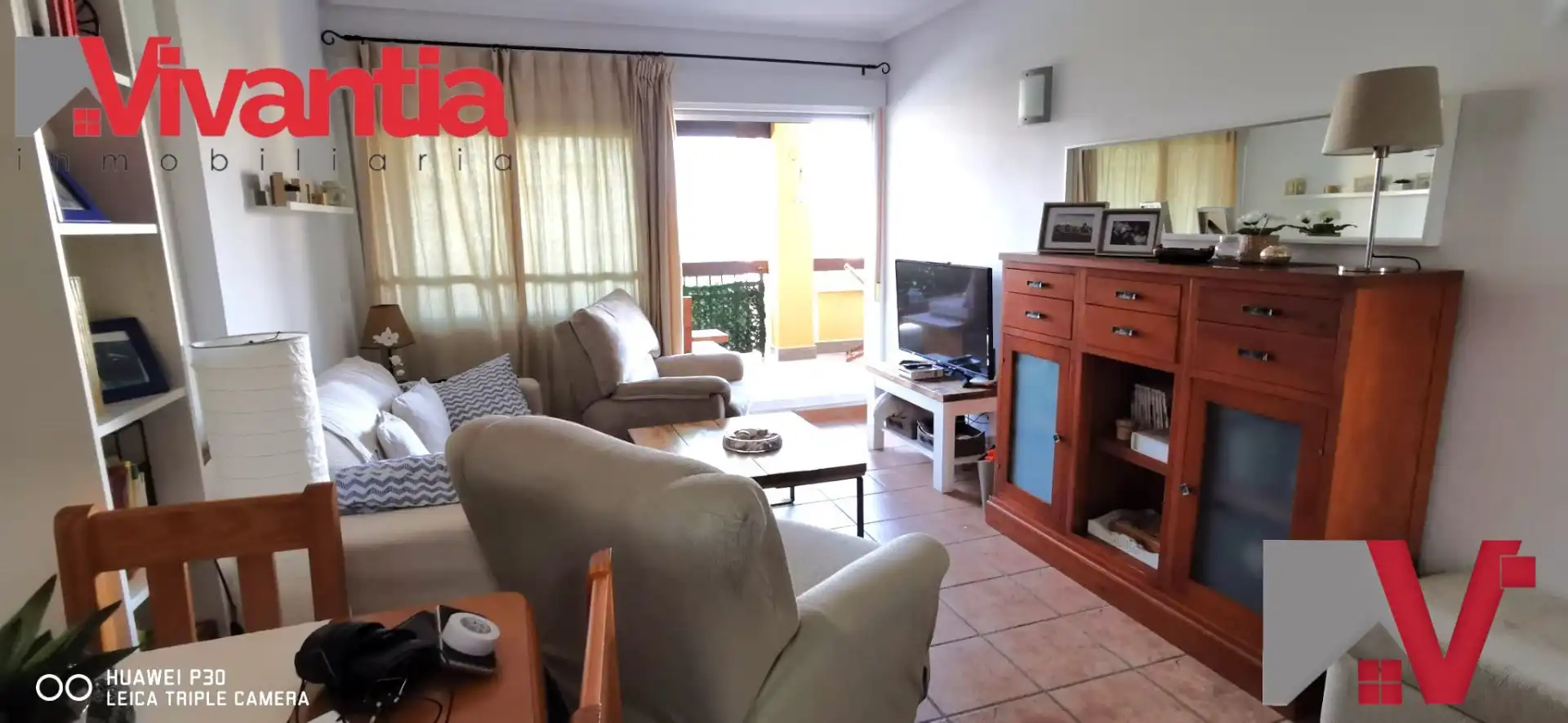 Living room of Flat for sale in Vera  with Air Conditioner, Heating and Terrace