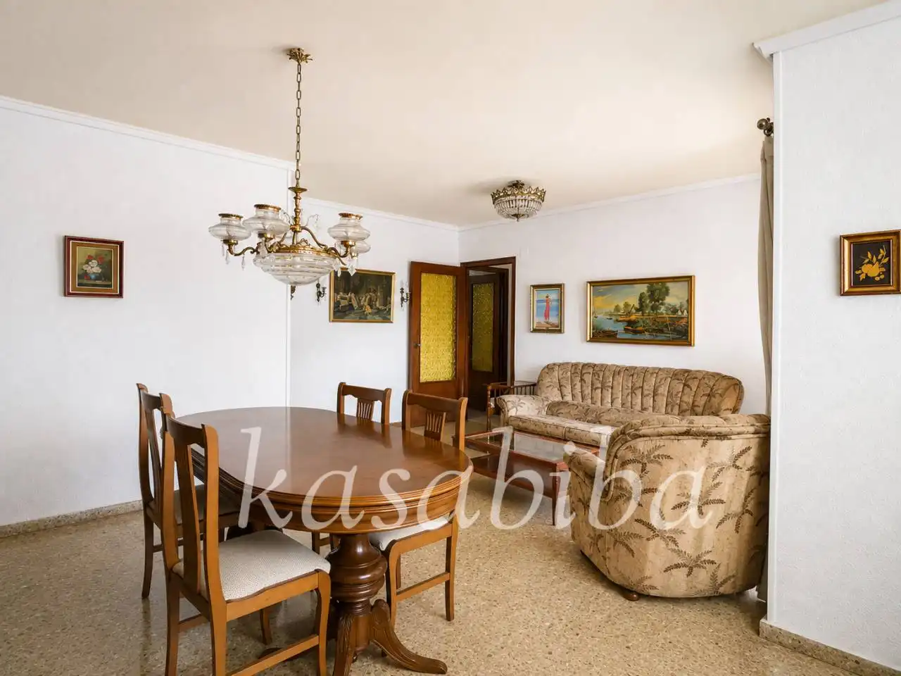 Sala d'estar de Pis en venda en Valencia amb Balcó