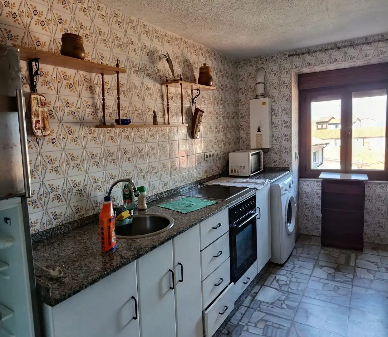 Cocina de Piso en venta en Cudillero con Amueblado, Horno y Lavadora