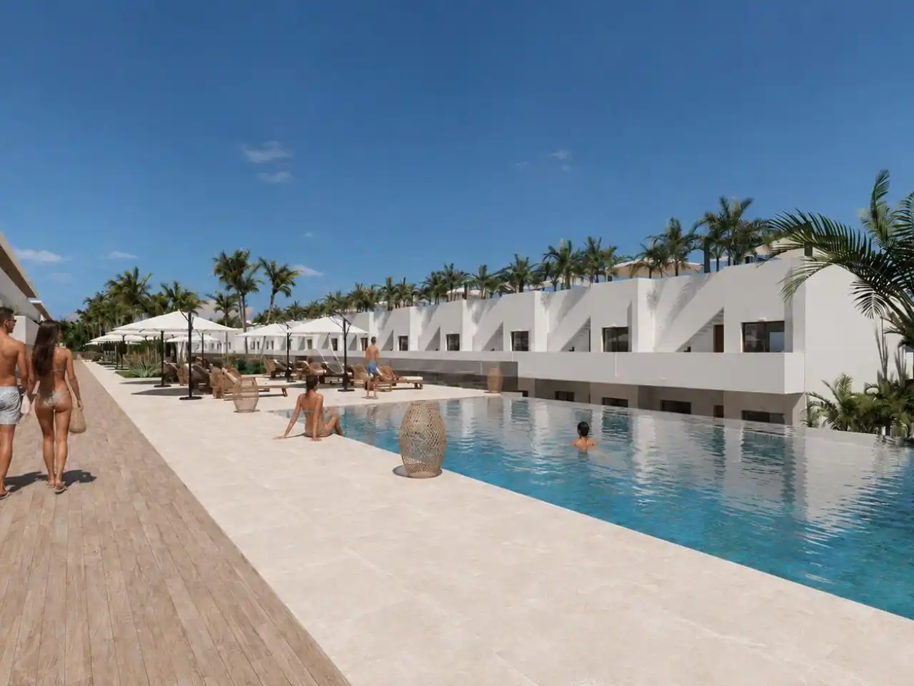 Apartment mit Pool zum Verkauf in San Juan de los Terreros, imagen 13