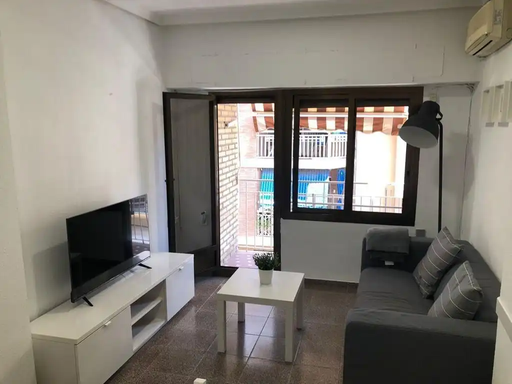 Sala de estar de Piso en venta en  Valencia Capital con Aire acondicionado, Calefacción y Amueblado