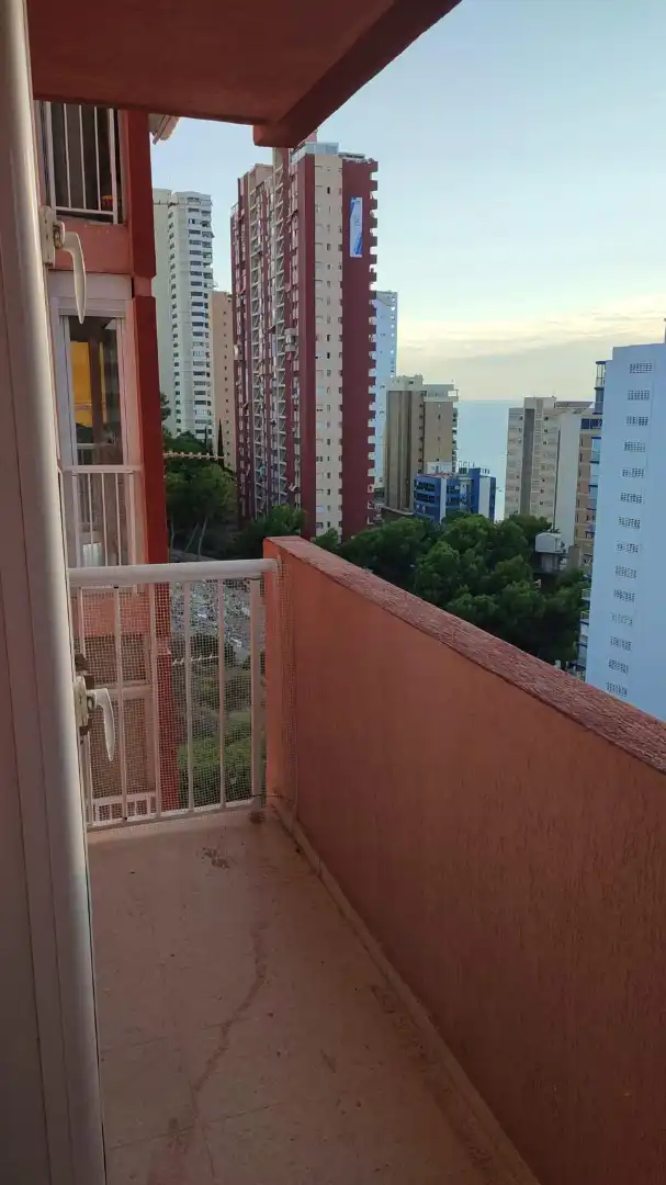 Balcony of Apartments for sale in Benidorm  with Air Conditioner, Terrace and Furnished