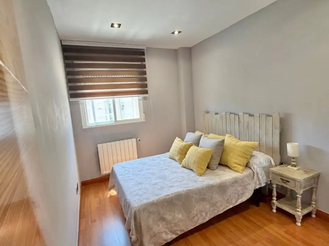 Bedroom of Flat for sale in Plasencia  with Air Conditioner, Terrace and Balcony