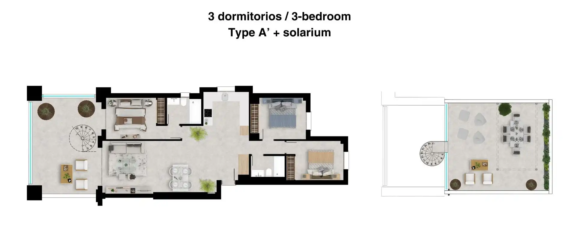 Penthouse with pool for sale in Chullera, imagen 25