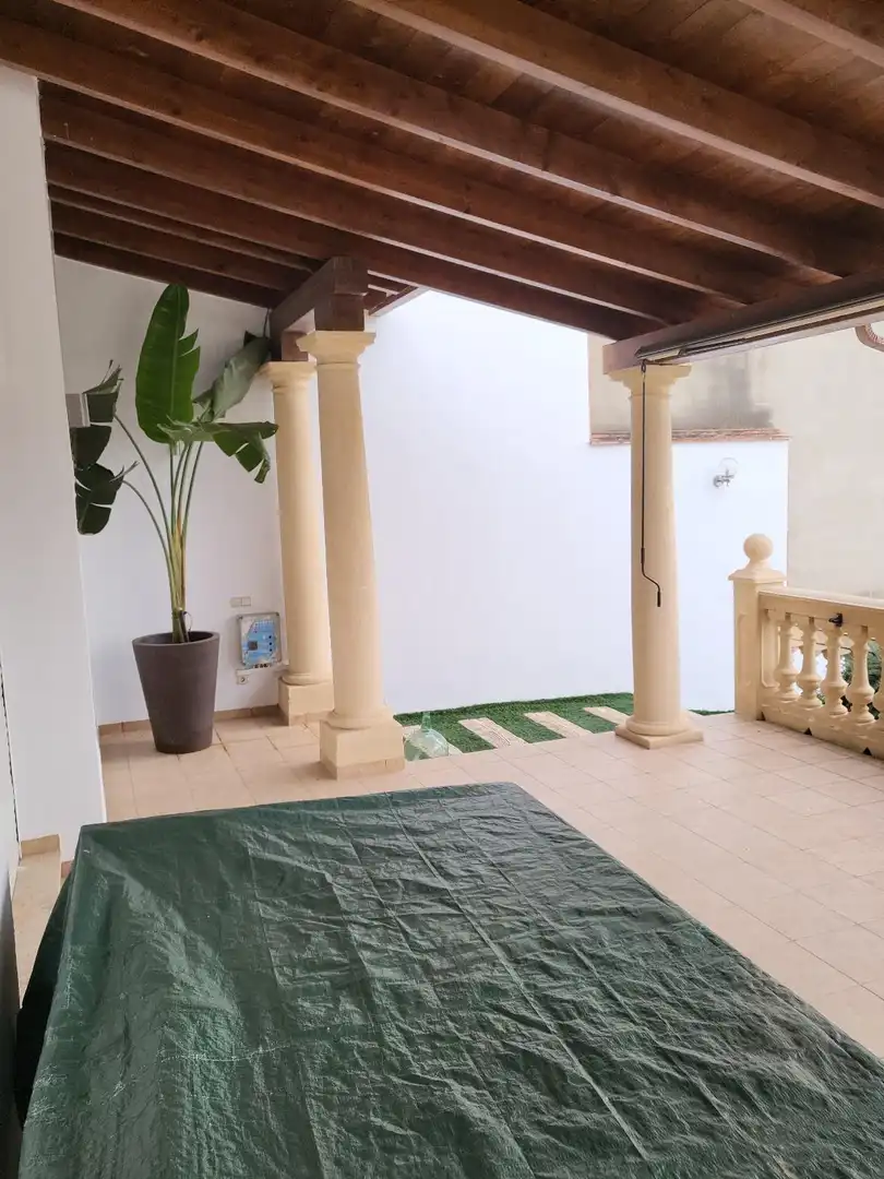 Terraza de Casa o chalet en venta en El Palomar con Aire acondicionado, Jardín privado y Terraza