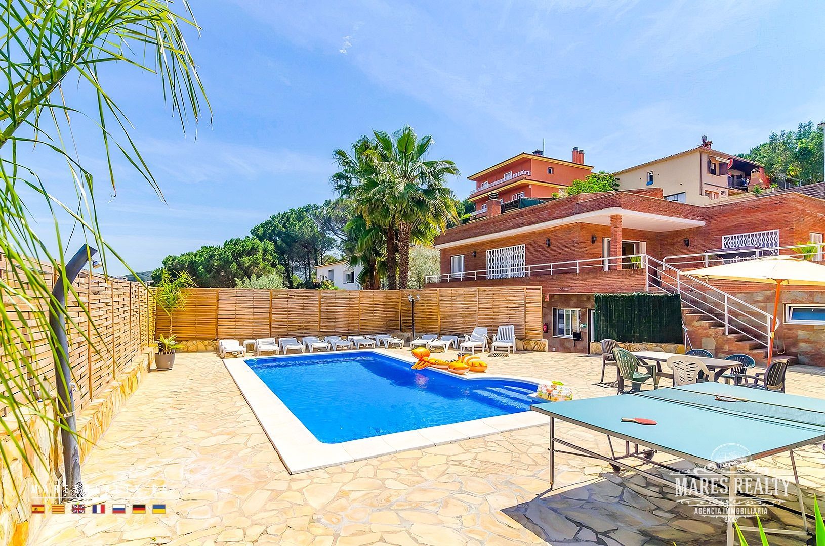 Garden of House or chalet for sale in Lloret de Mar  with Air Conditioner, Heating and Private garden