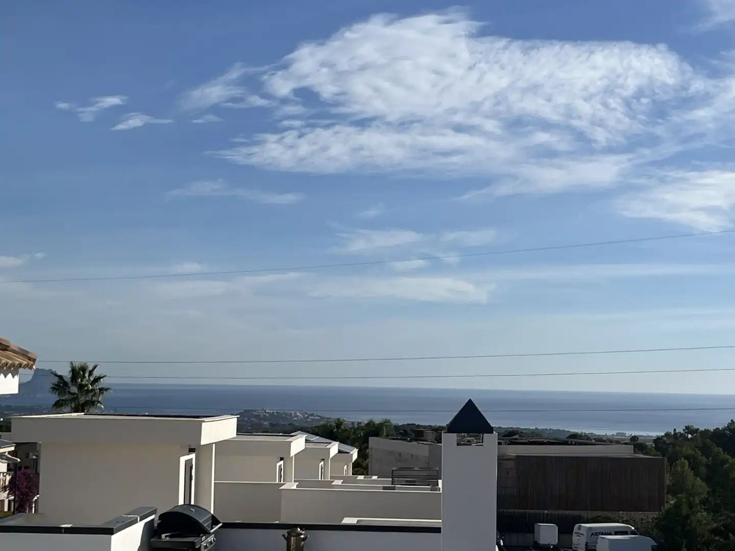 Vista exterior de Casa o chalet en venta en La Nucia con Aire acondicionado, Terraza y Piscina