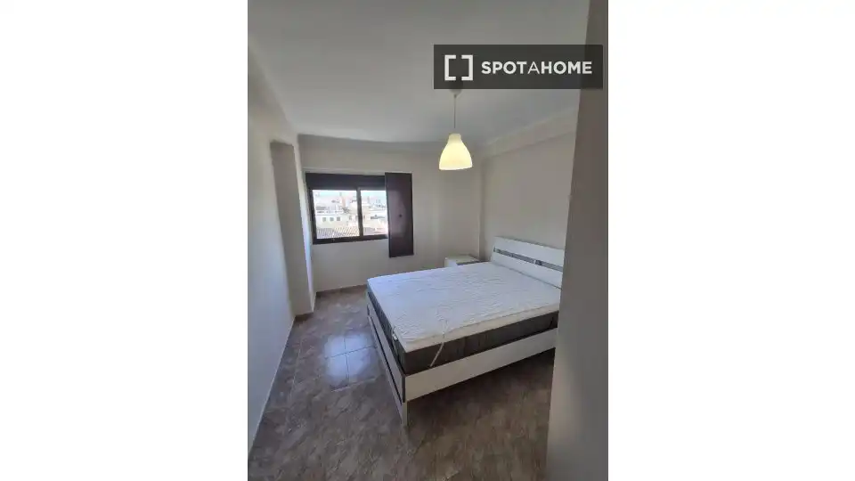 Bedroom of Flat for rent in Alfara del Patriarca  with Air Conditioner, Heating and Furnished