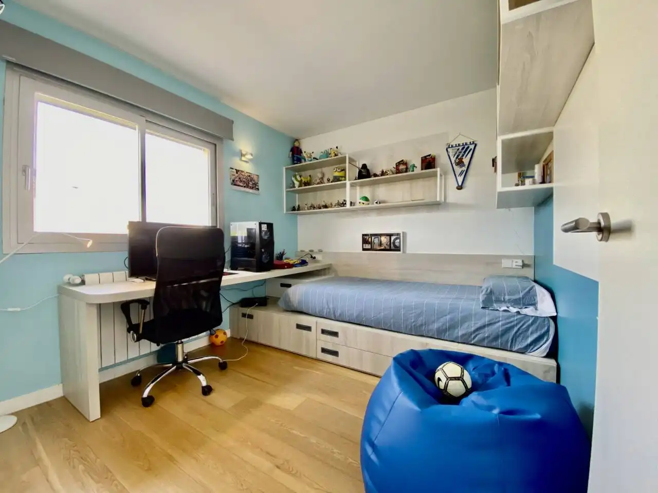 Schlafzimmer von Einfamilien-Reihenhaus zur Miete in Ponent