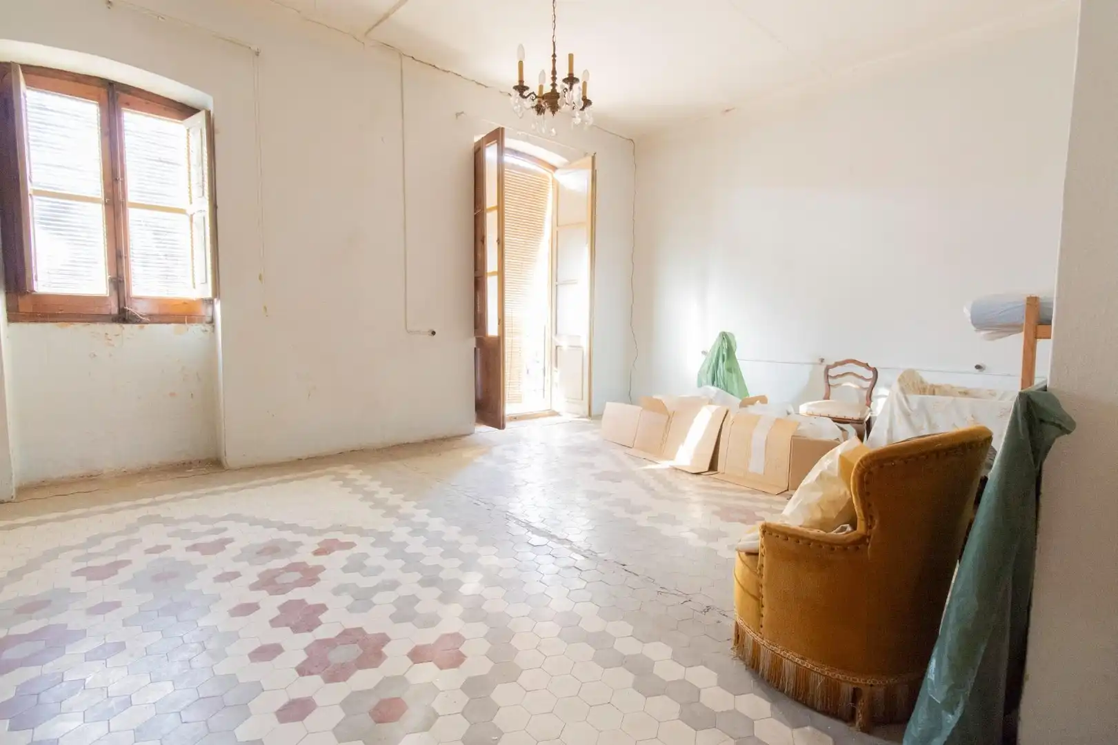 Sala de estar de Finca rústica en venta en Albuixech
