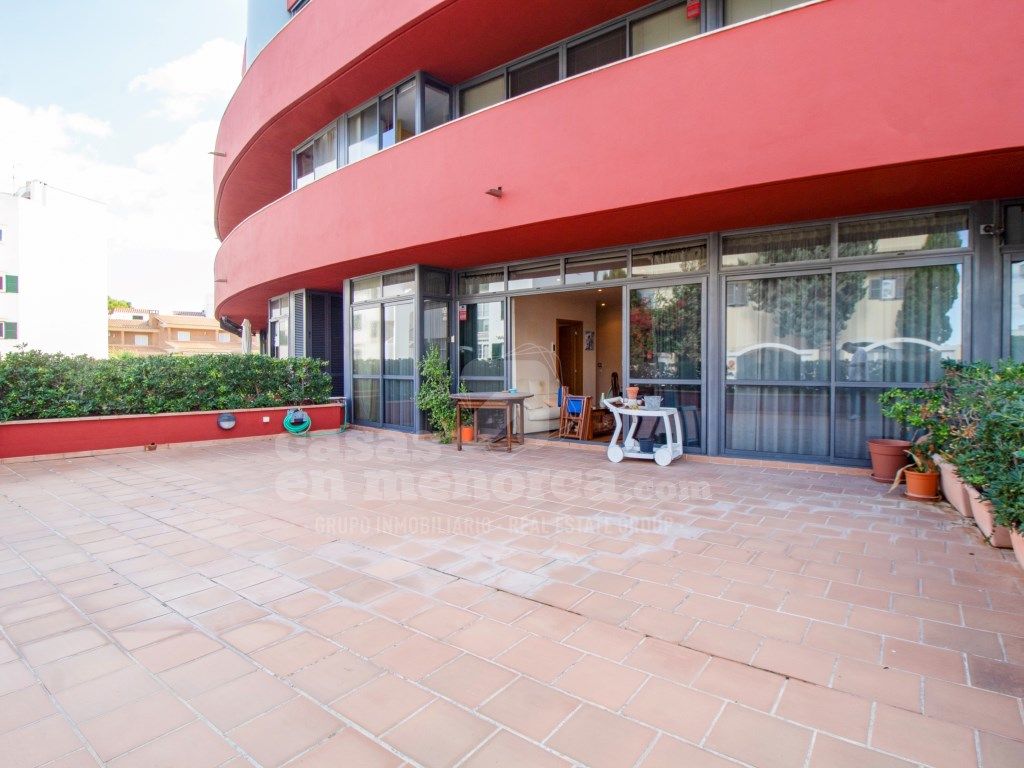 Terrace of Planta baja for sale in Es Castell  with Air Conditioner, Terrace and Swimming Pool
