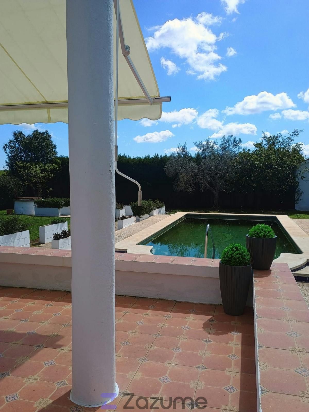 Swimming pool of House or chalet to rent in Espartinas  with Air Conditioner, Heating and Private garden