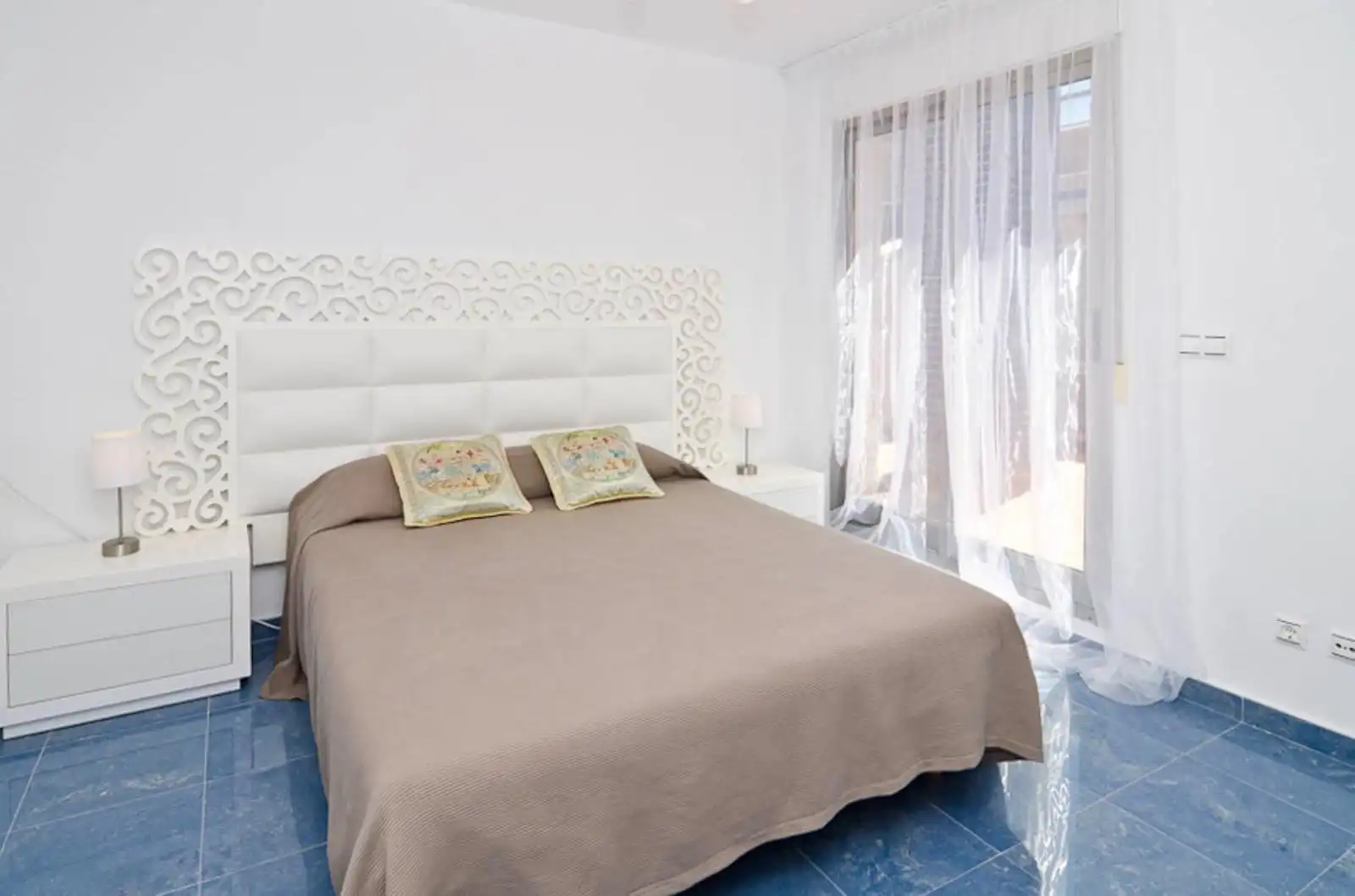 Bedroom of Attic for sale in Calpe / Calp  with Air Conditioner, Terrace and Furnished