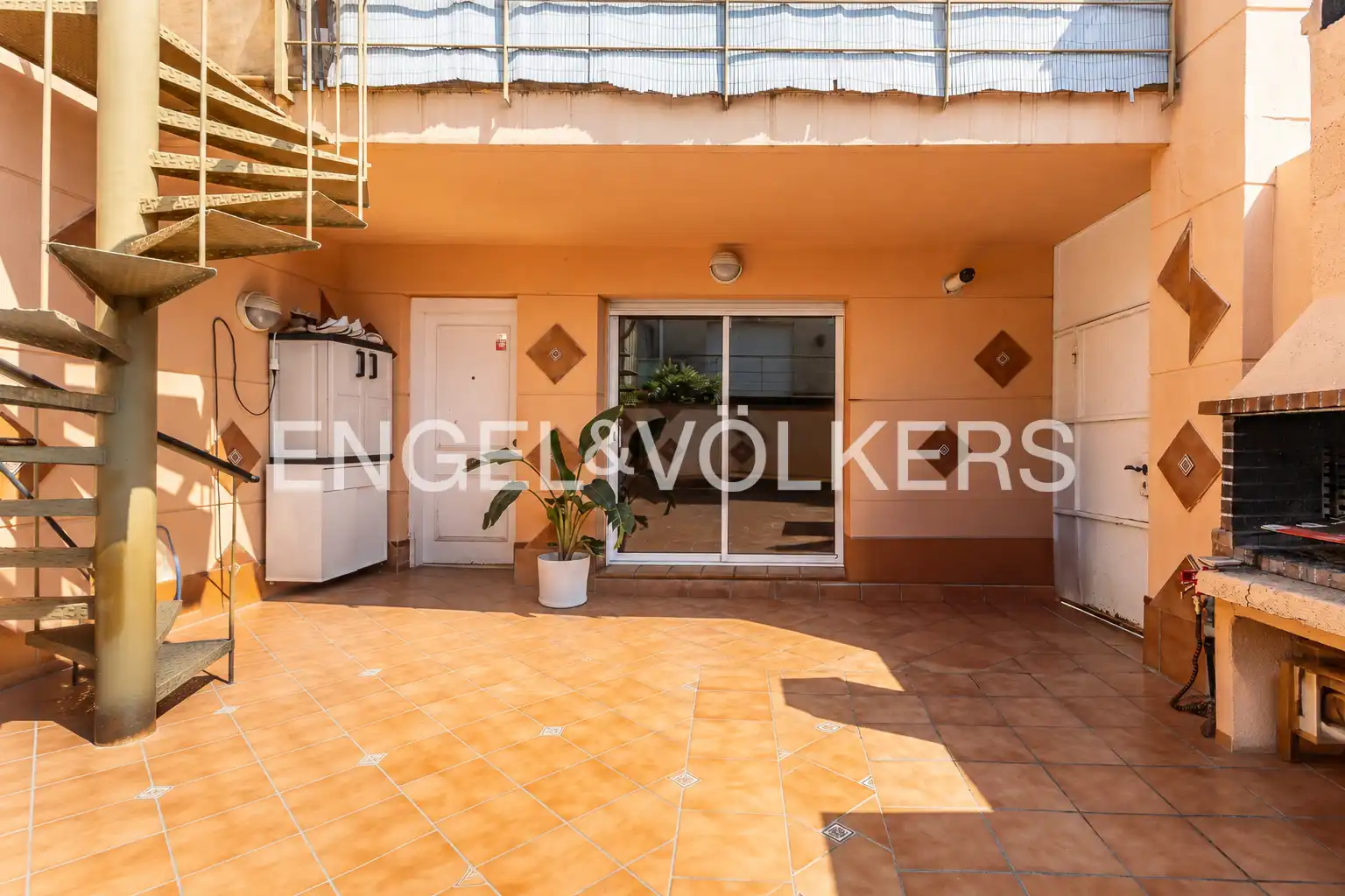 Terrassa de Casa adosada en venda en Castellar del Vallès amb Aire condicionat, Calefacció i Terrassa