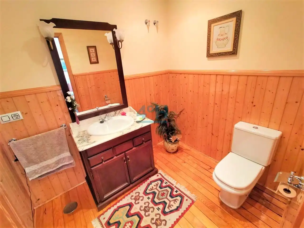 Baño de Casa o chalet en venta en Amoeiro con Calefacción, Jardín privado y Terraza