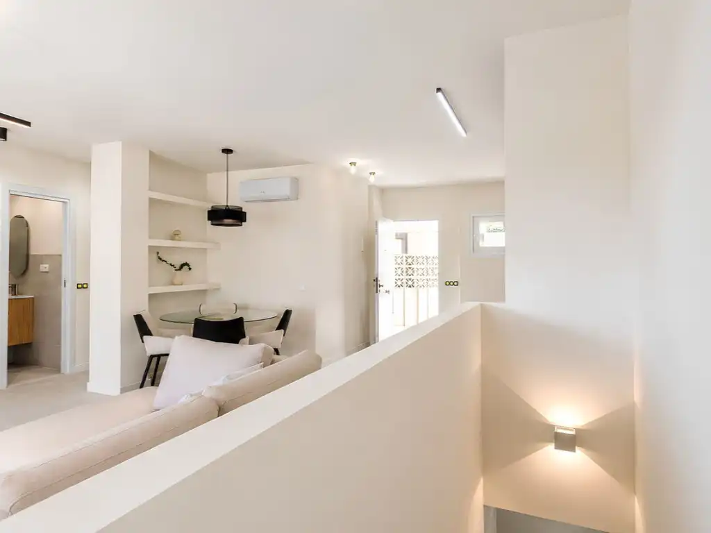 Living room of Flat for sale in Fuengirola  with Air Conditioner, Terrace and Swimming Pool