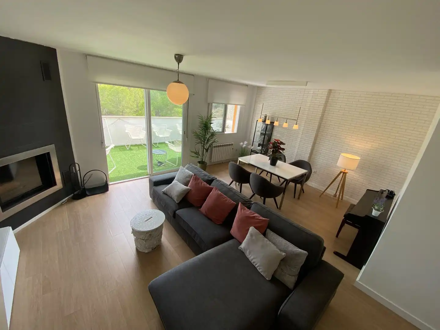 Wohnzimmer von Dachboden zum Verkauf in Molina de Segura mit Klimaanlage, Heizung und Terrasse