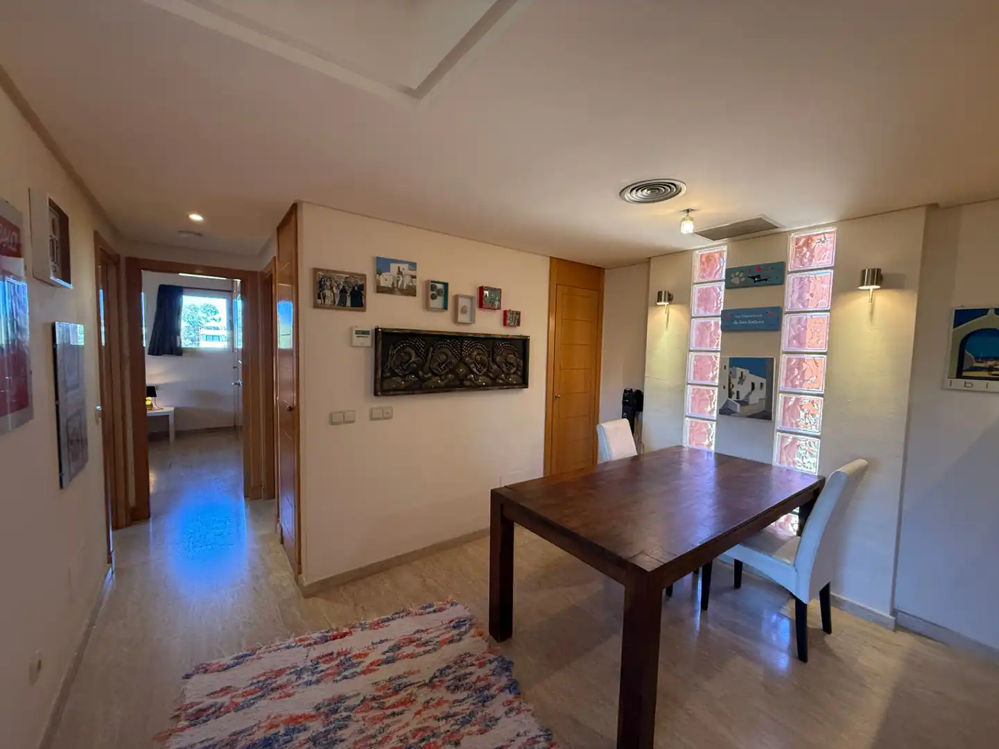 Comedor de Apartamento en venta en Santa Eulària des Riu con Aire acondicionado, Calefacción y Terraza