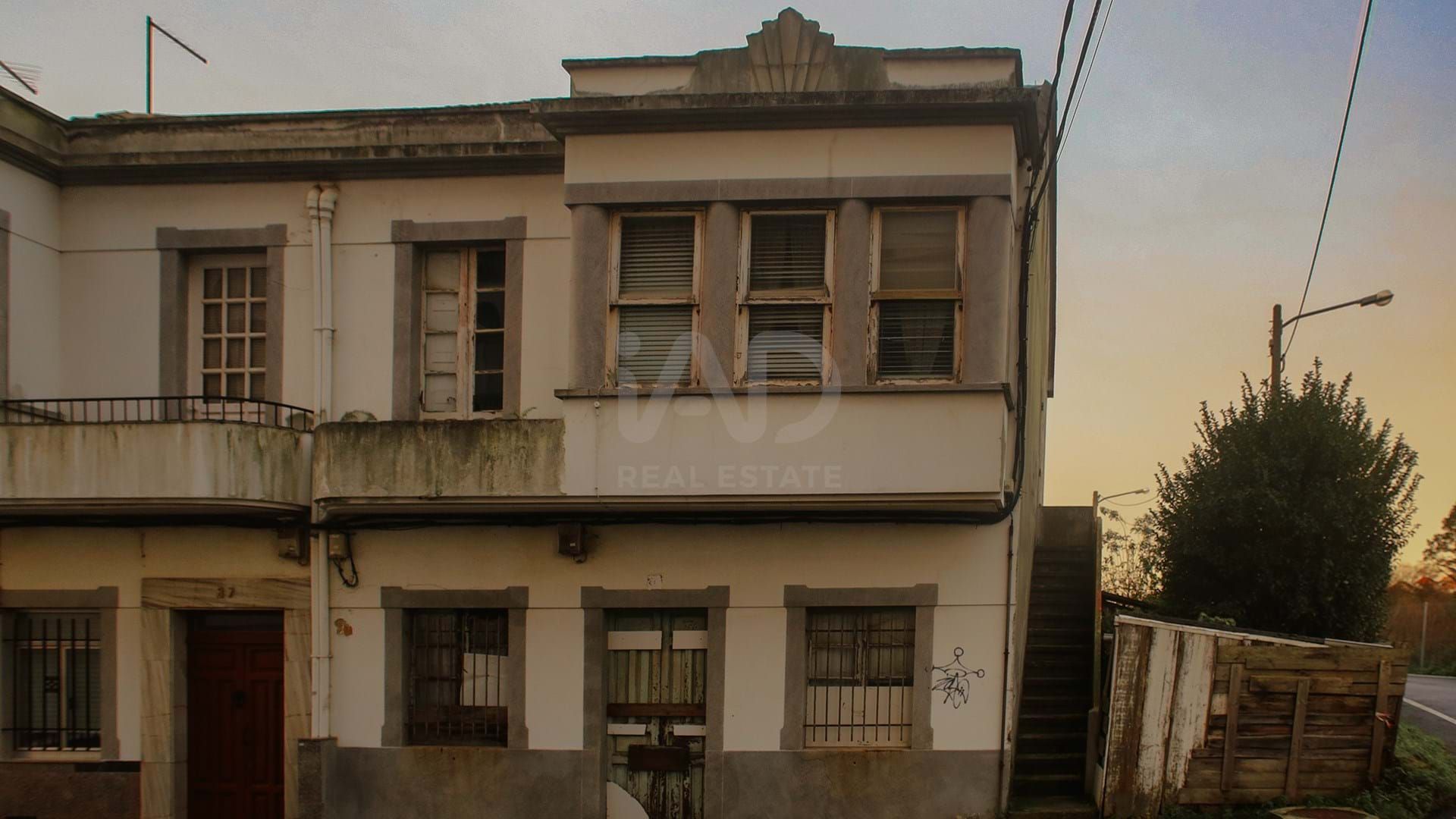 Exterior view of Single-family semi-detached for sale in Ferrol