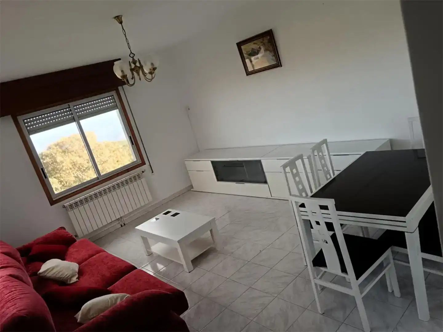Wohnzimmer von Wohnung zur Miete in Carballeda de Avia mit Privatgarten, Abstellraum und Schwimmbad