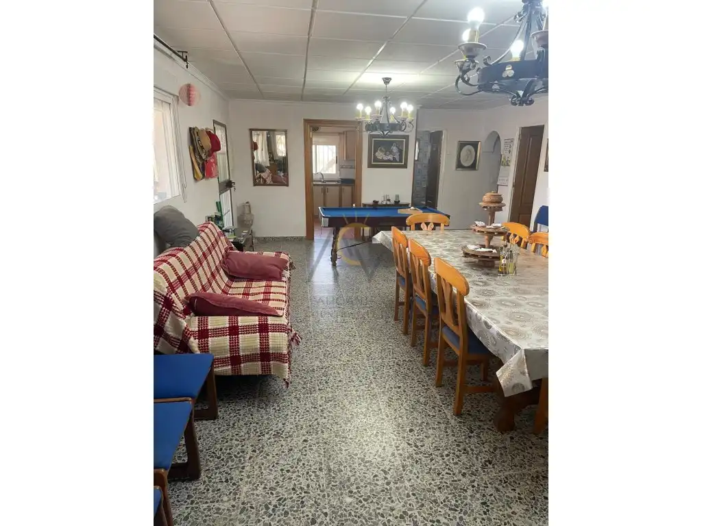 Menjador de Finca rústica en venda en Villena amb Aire condicionat, Jardí privat i Piscina