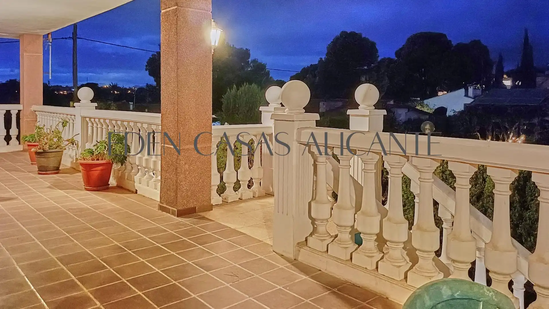 Terraza de Casa o chalet en venta en Mutxamel con Aire acondicionado, Jardín privado y Terraza