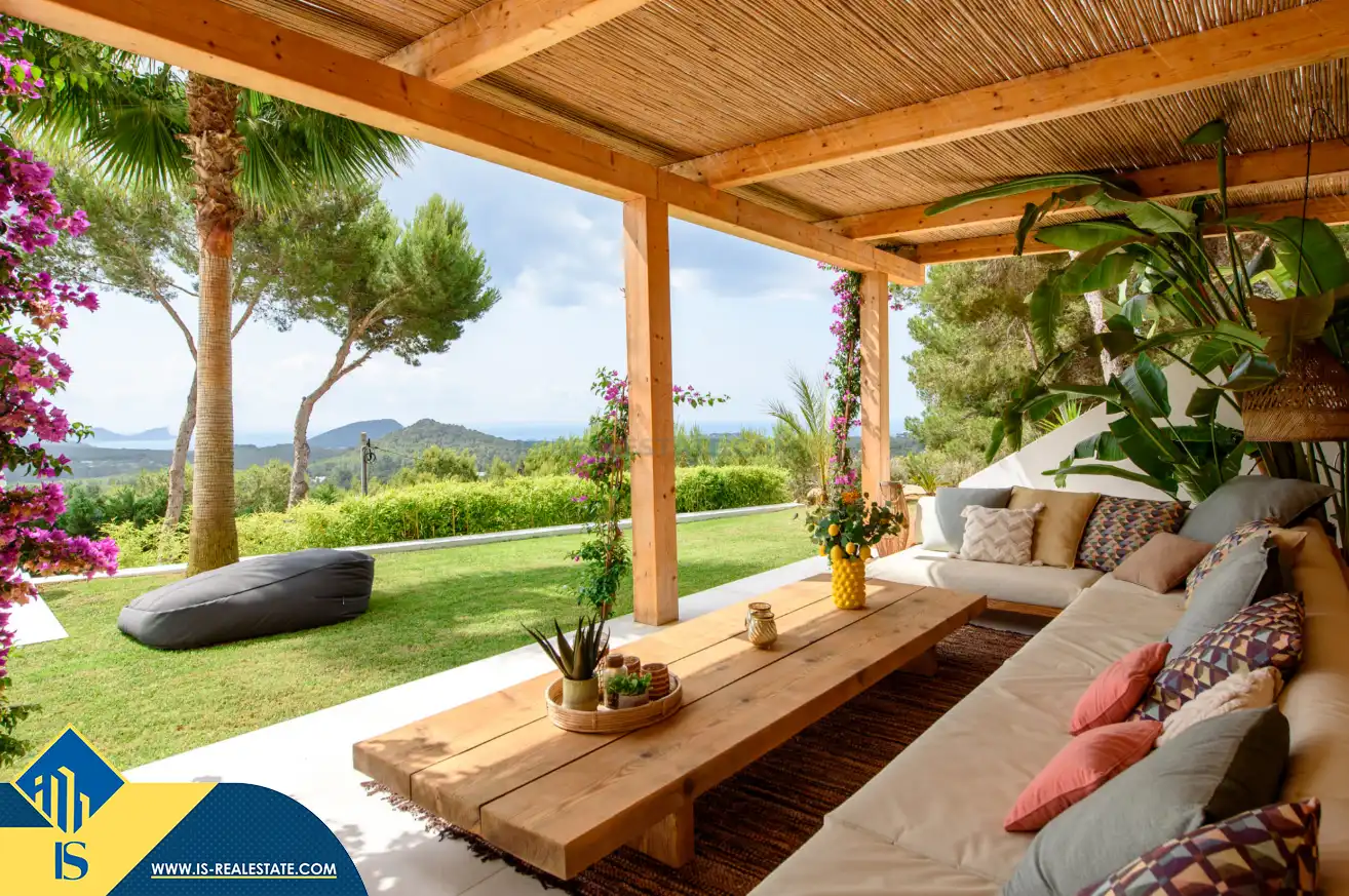 Terraza de Casa o chalet en venta en Sant Josep de sa Talaia con Aire acondicionado, Calefacción y Jardín privado